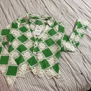 Zara crotchet top